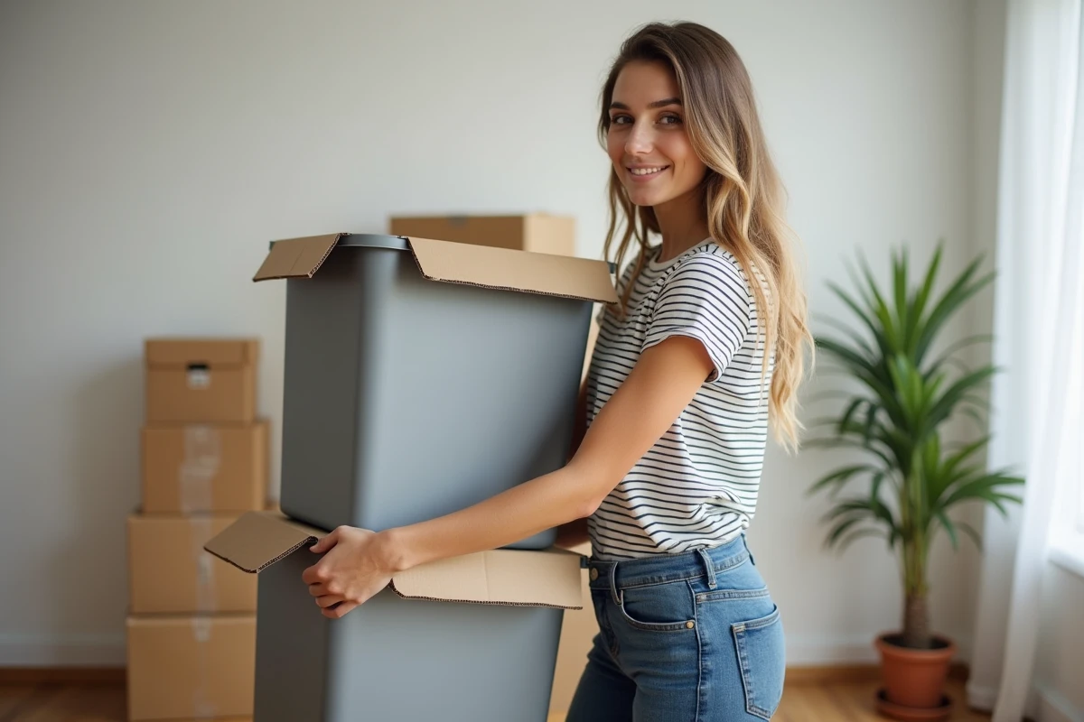 Déménagement avec des bacs en plastique : est-ce possible ?