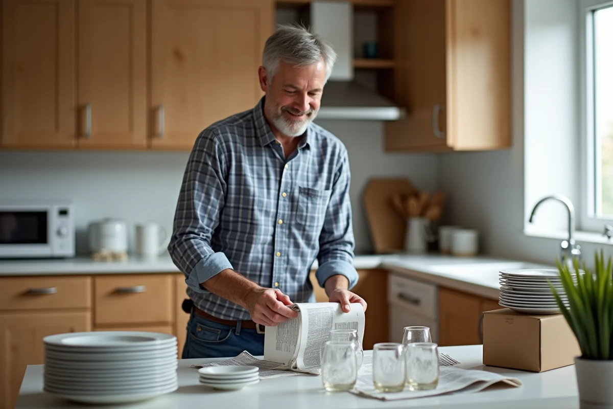 Protection des verres pendant un déménagement : méthodes efficaces