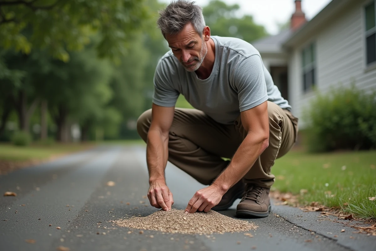 Durée de vie d&rsquo;une allée en goudron et gravier