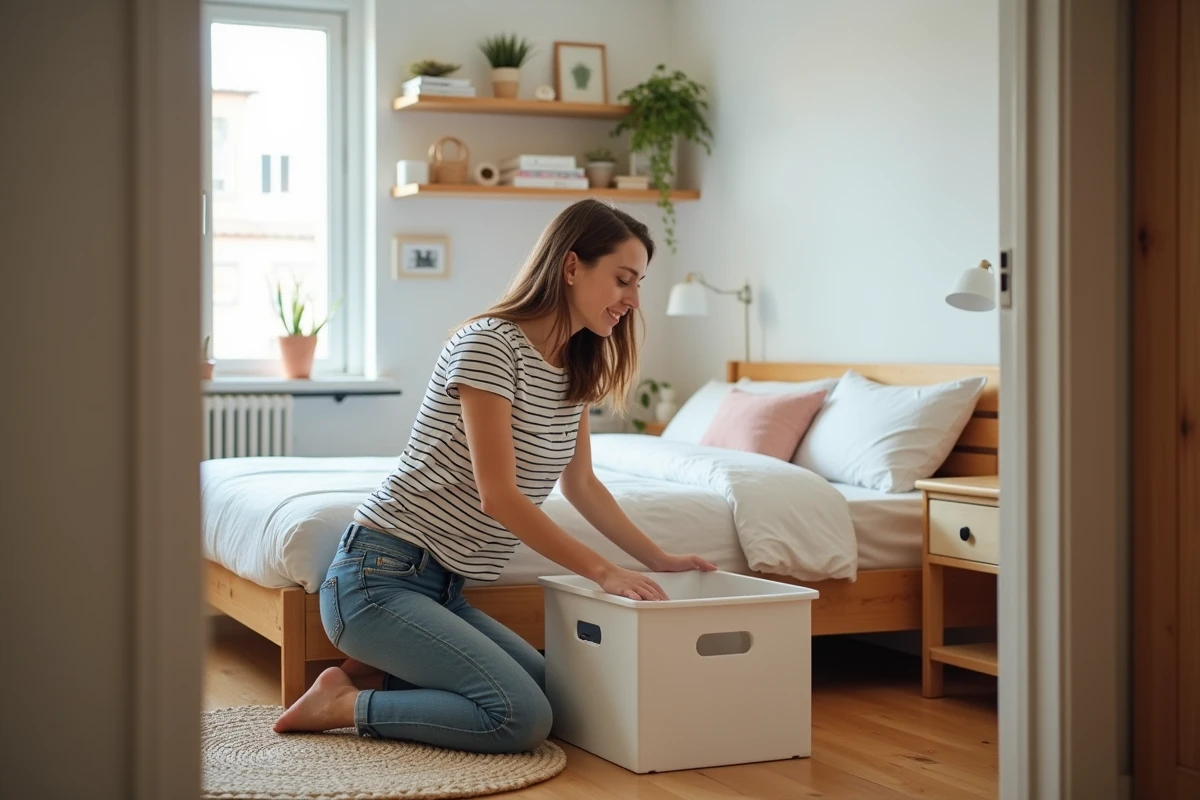 Astuces efficaces pour optimiser l&rsquo;espace dans une chambre de 9m2